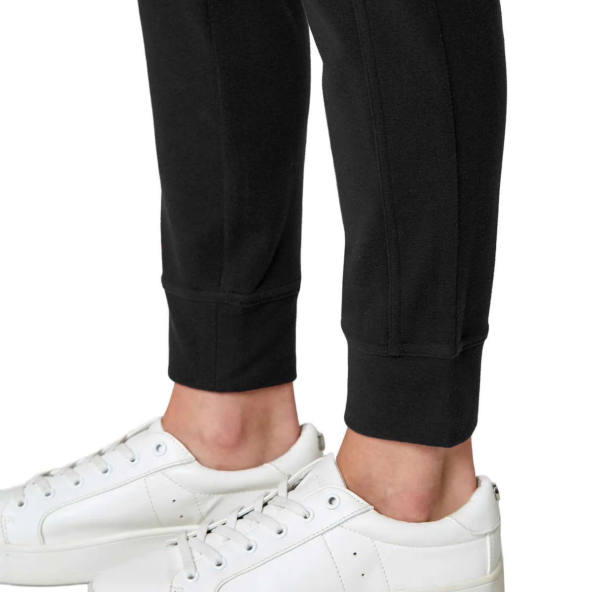 Mondetta Women's High Waist Active Pants Side Pockets Soft Fleece Joggers