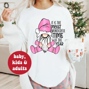 *MORE COLOURS AVAILABLE* It Is The Most Wonderful Time Of The Year Gnome T-Shirt