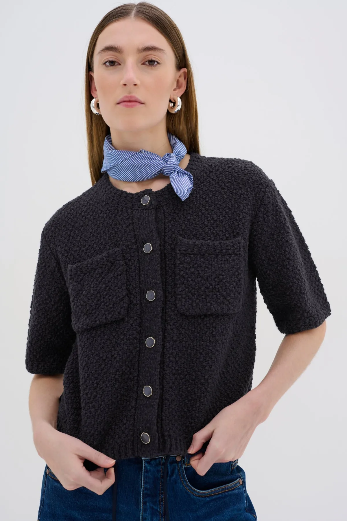 My Essential Wardrobe Carry - Strikket cardigan