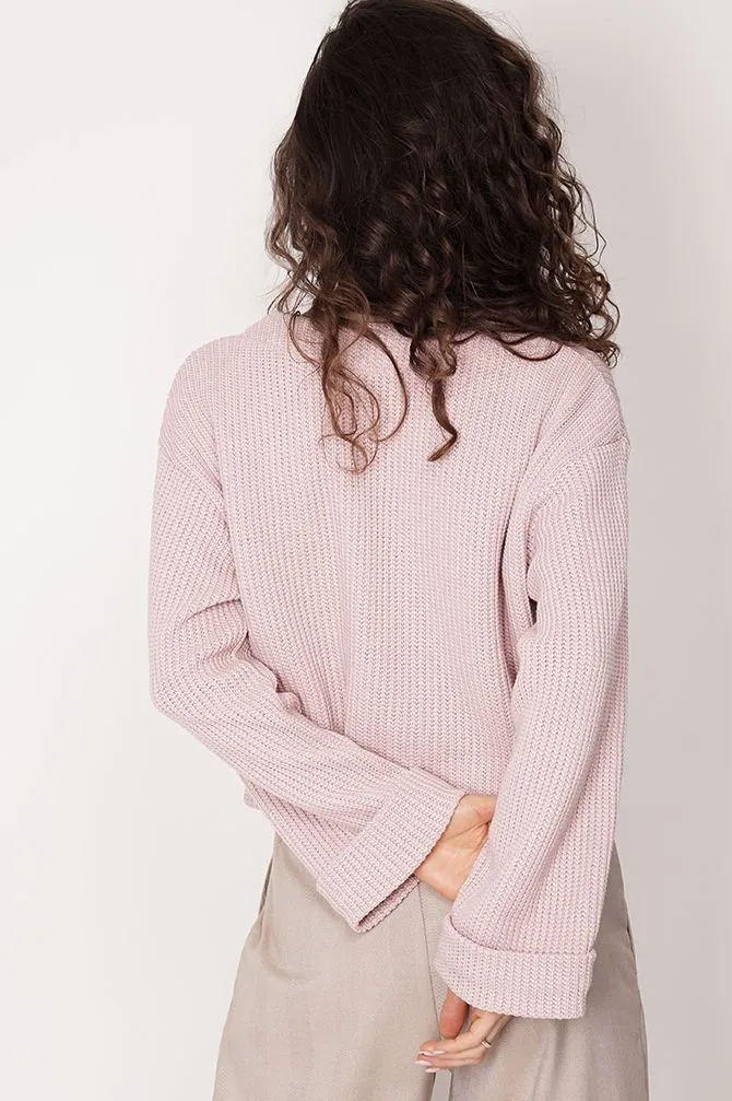 Nancy Cotton Cardigan Pink