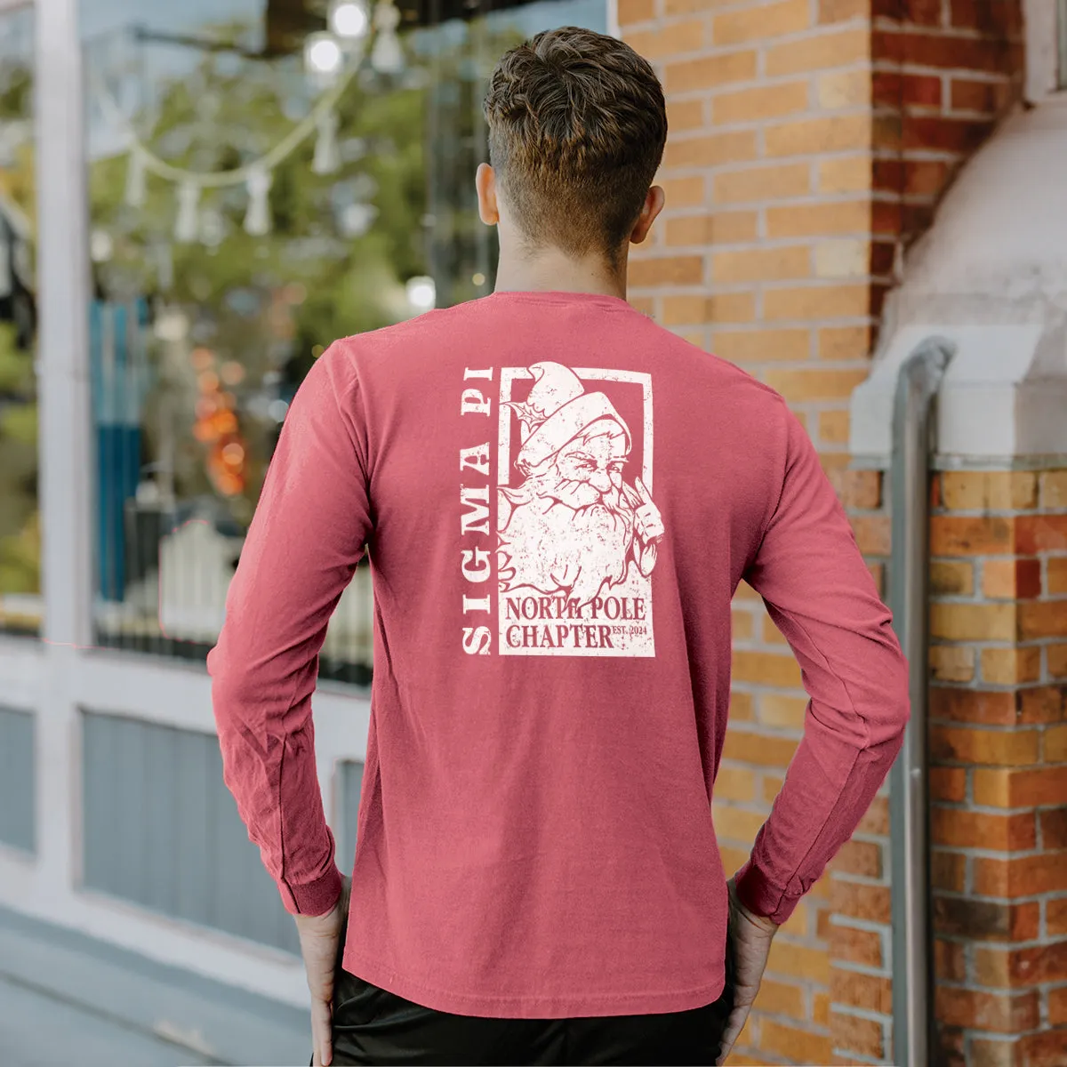 New! Sigma Pi Limited Edition Comfort Colors North Pole Chapter Tee