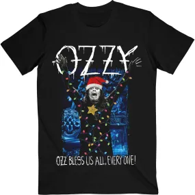 Ozzy Osbourne Unisex T-shirt: Arms Out Holiday