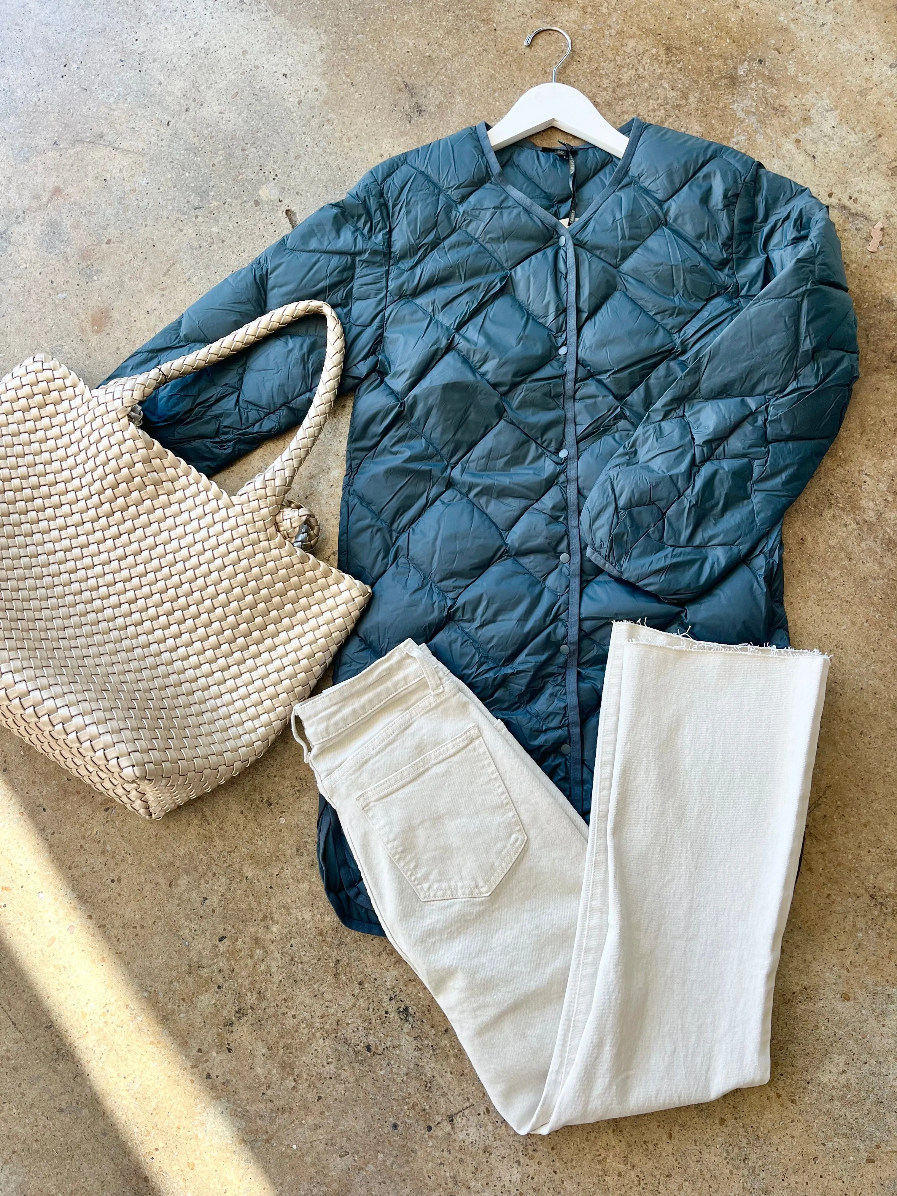 Packable Down Layer Coat