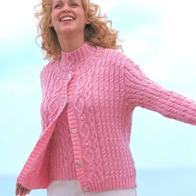 Patons Knit Aran Texture Twinset