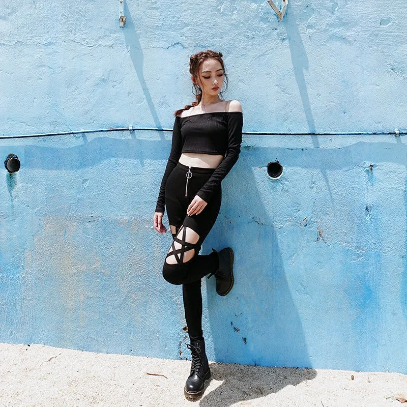 Pentagram Punk Pants