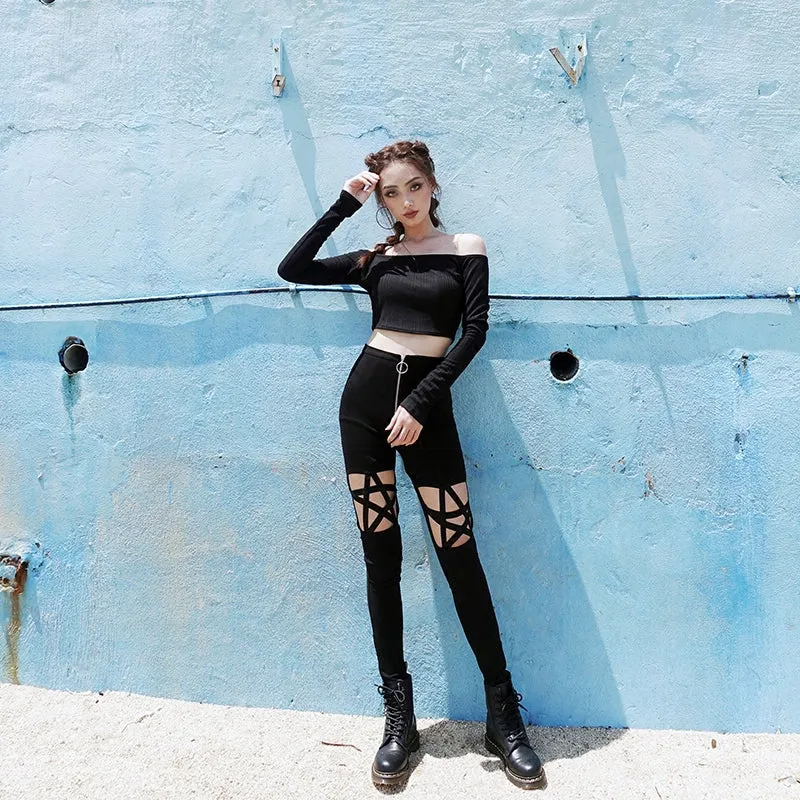 Pentagram Punk Pants