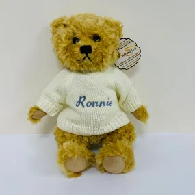 Personalised Mumbles Teddy Bear For Newborn