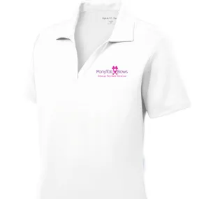 PonyTail Bows- V Neck Polo