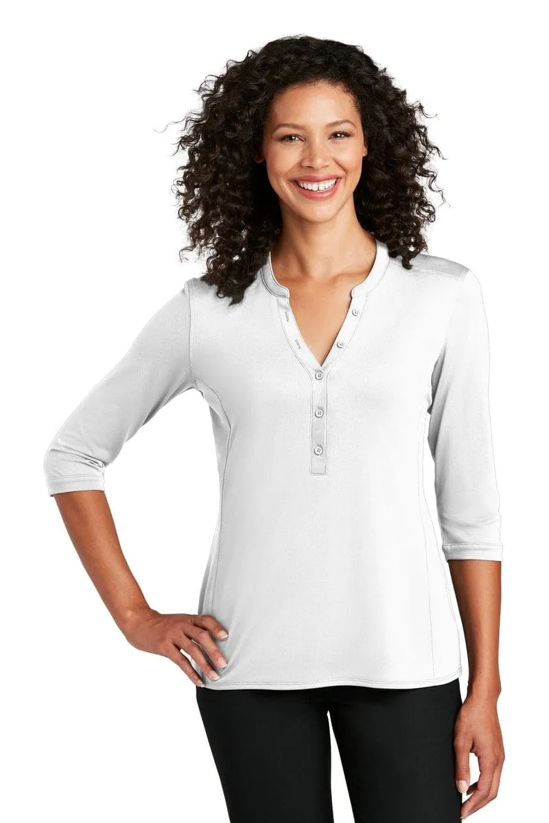 Port Authority  ®   Ladies UV Choice Pique Henley LK750