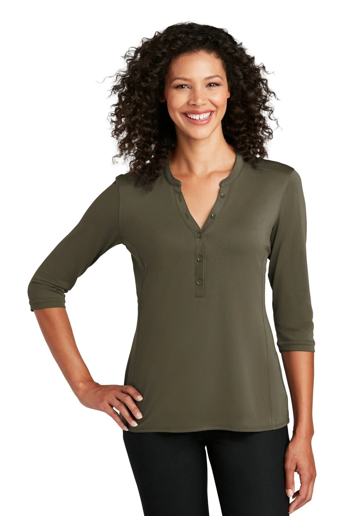 Port Authority  ®   Ladies UV Choice Pique Henley LK750