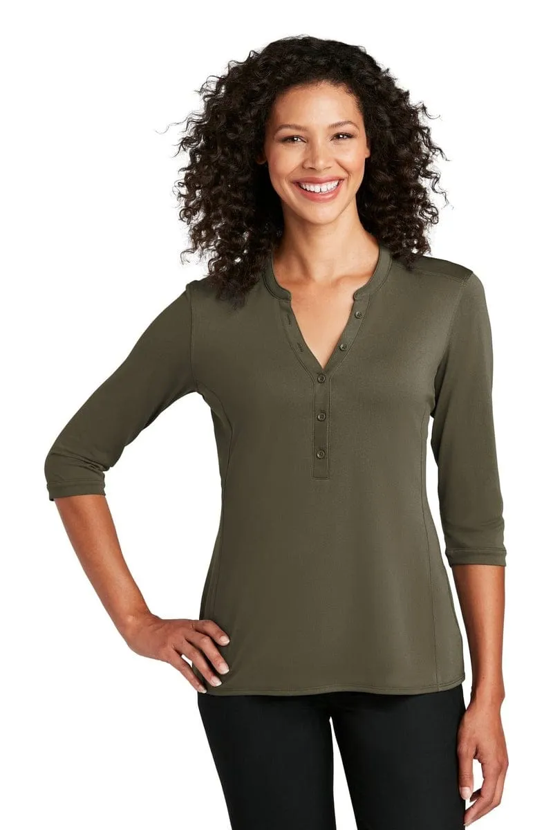 Port Authority  ®   Ladies UV Choice Pique Henley LK750