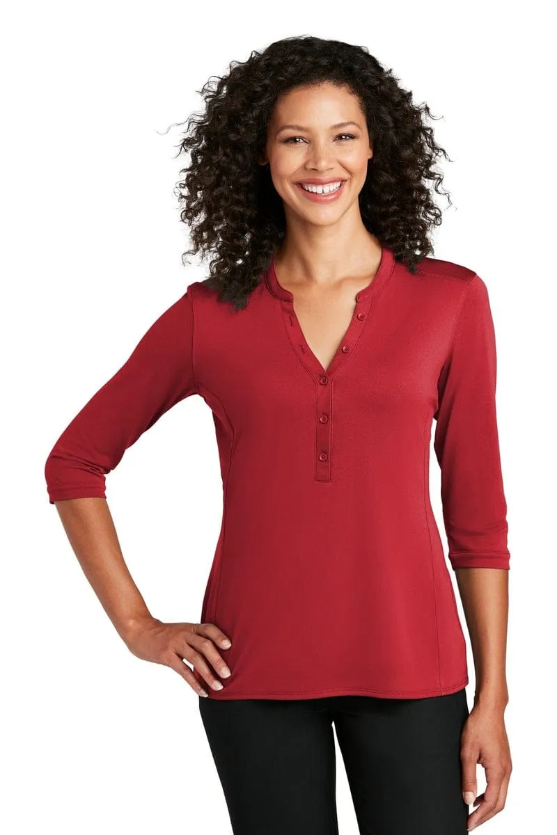 Port Authority  ®   Ladies UV Choice Pique Henley LK750
