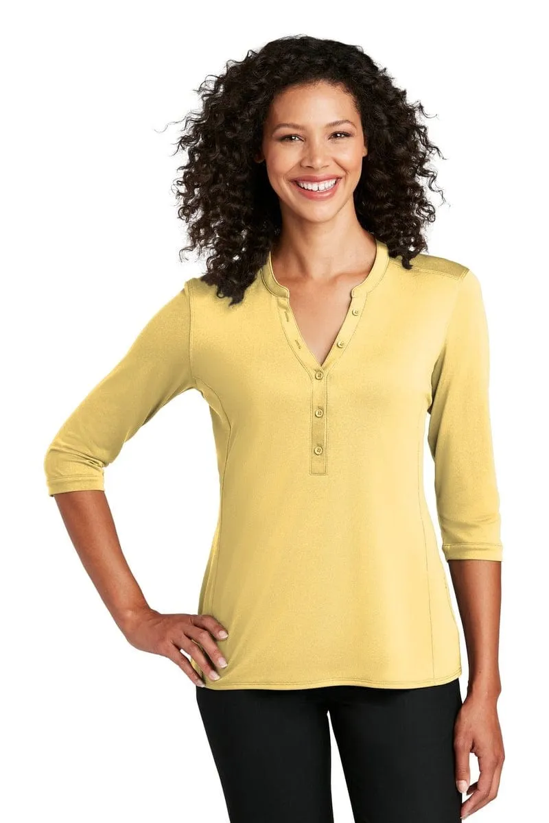 Port Authority  ®   Ladies UV Choice Pique Henley LK750