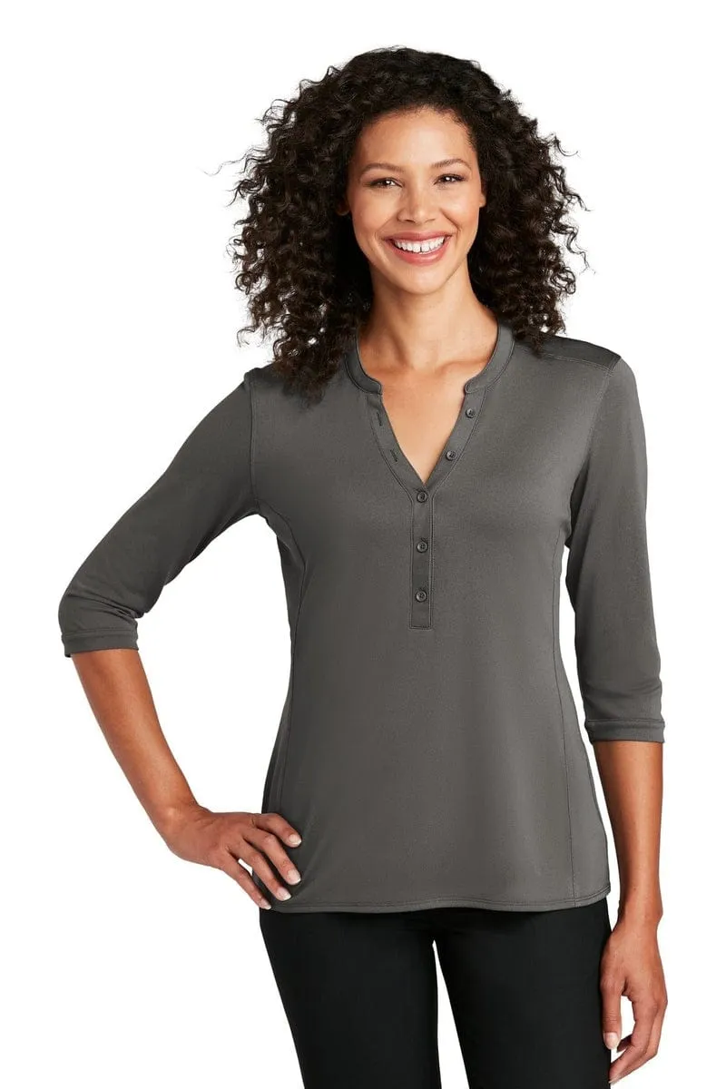 Port Authority  ®   Ladies UV Choice Pique Henley LK750