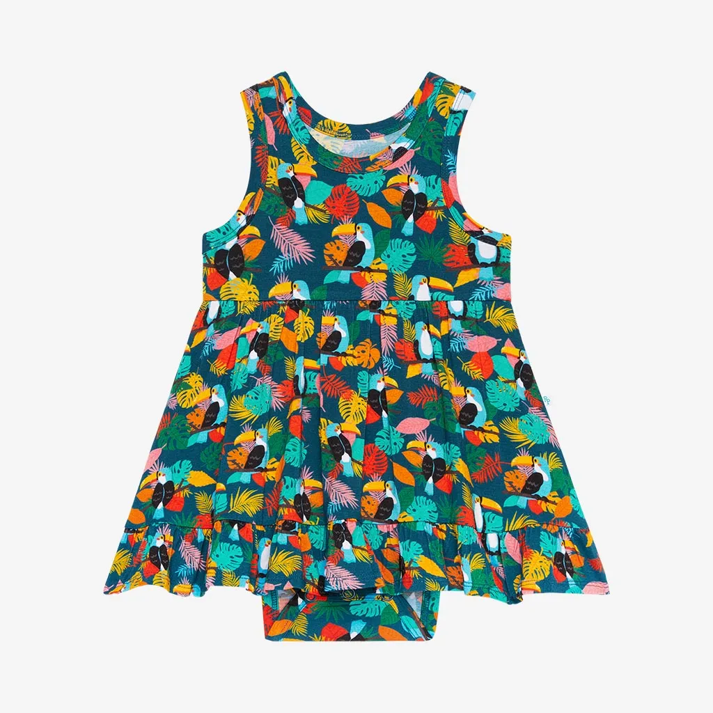Posh Peanut Rio Racerback Twirl Bodysuit Dress