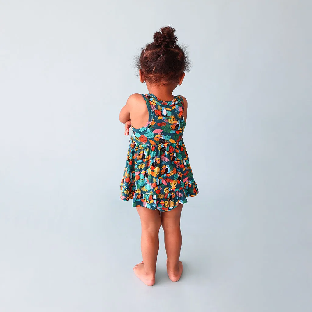 Posh Peanut Rio Racerback Twirl Bodysuit Dress