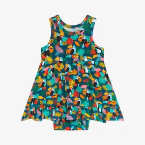 Posh Peanut Rio Racerback Twirl Bodysuit Dress