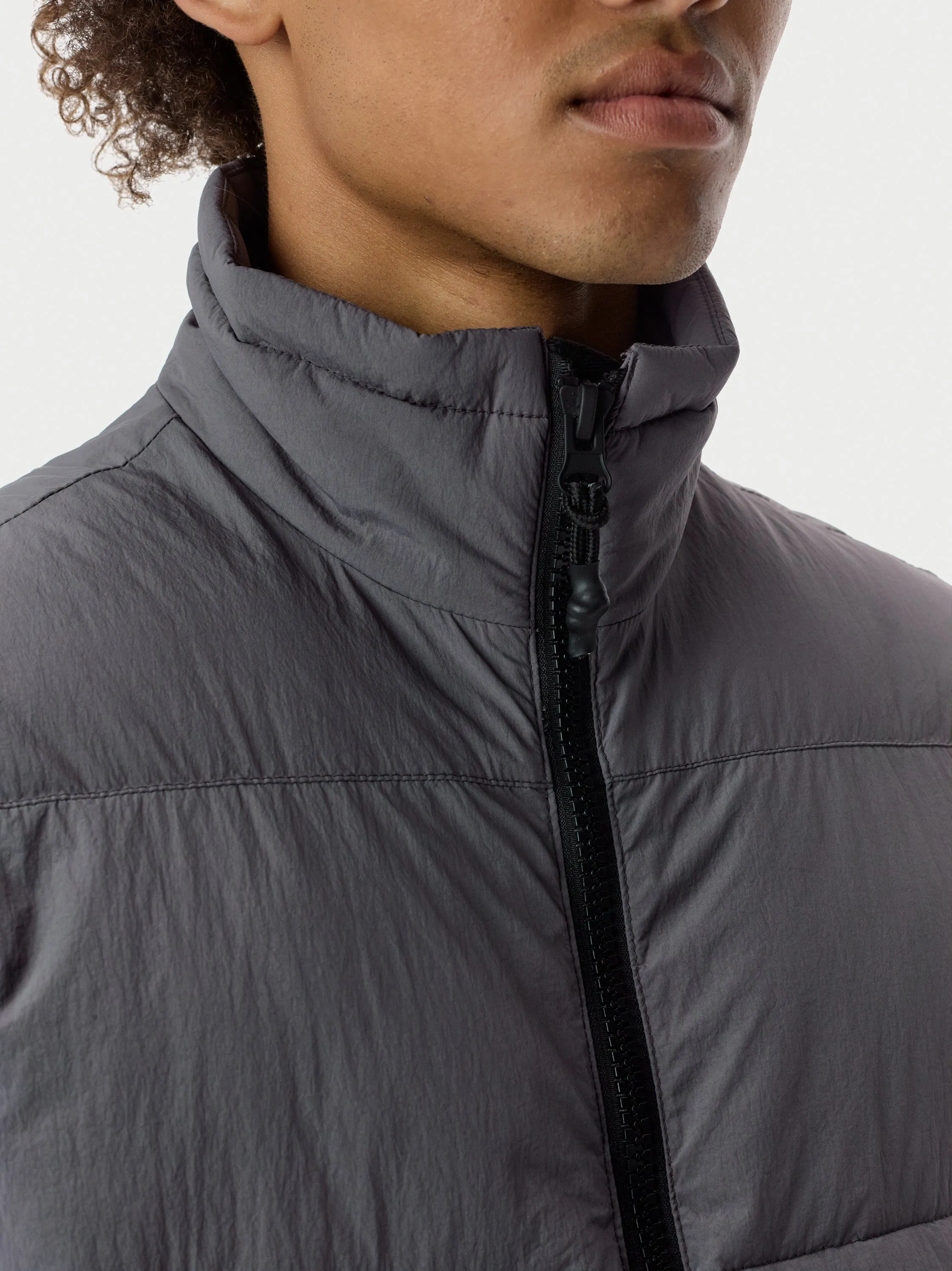 Puffer Vest - Grey