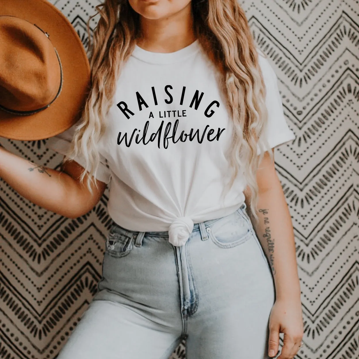 Raising A Little Wildflower (Singular) - Original Design - Unisex Tee
