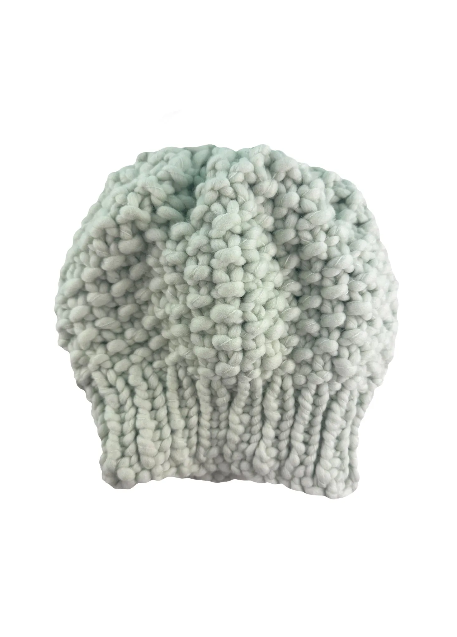 READY TO SHIP CLEARANCE SALE! Moss Stitch Beanie - Merino-SALE