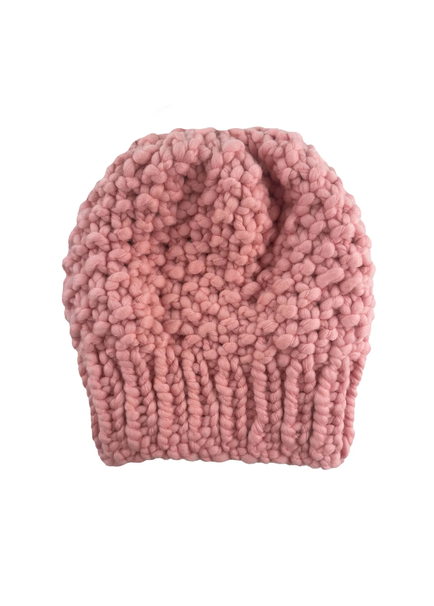 READY TO SHIP CLEARANCE SALE! Moss Stitch Beanie - Merino-SALE