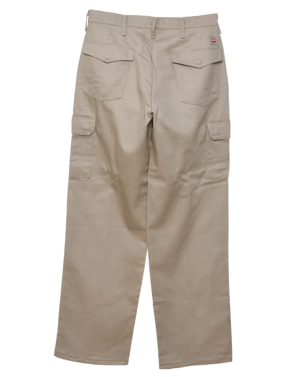 Red Kap Beige Cargo Trousers - W30 L31