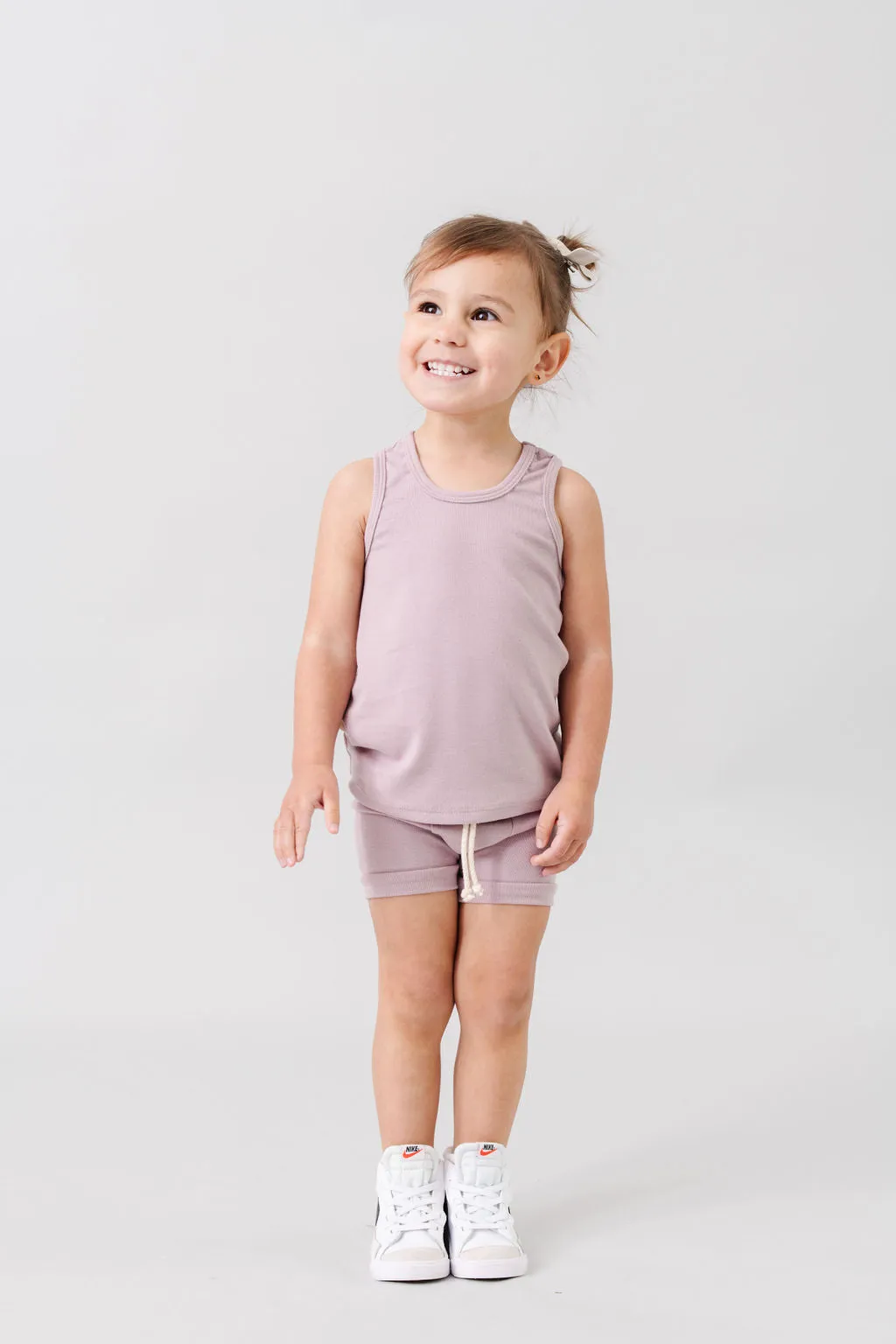 rib knit tank top CO - haze