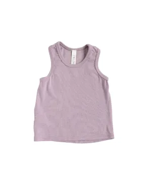 rib knit tank top CO - haze