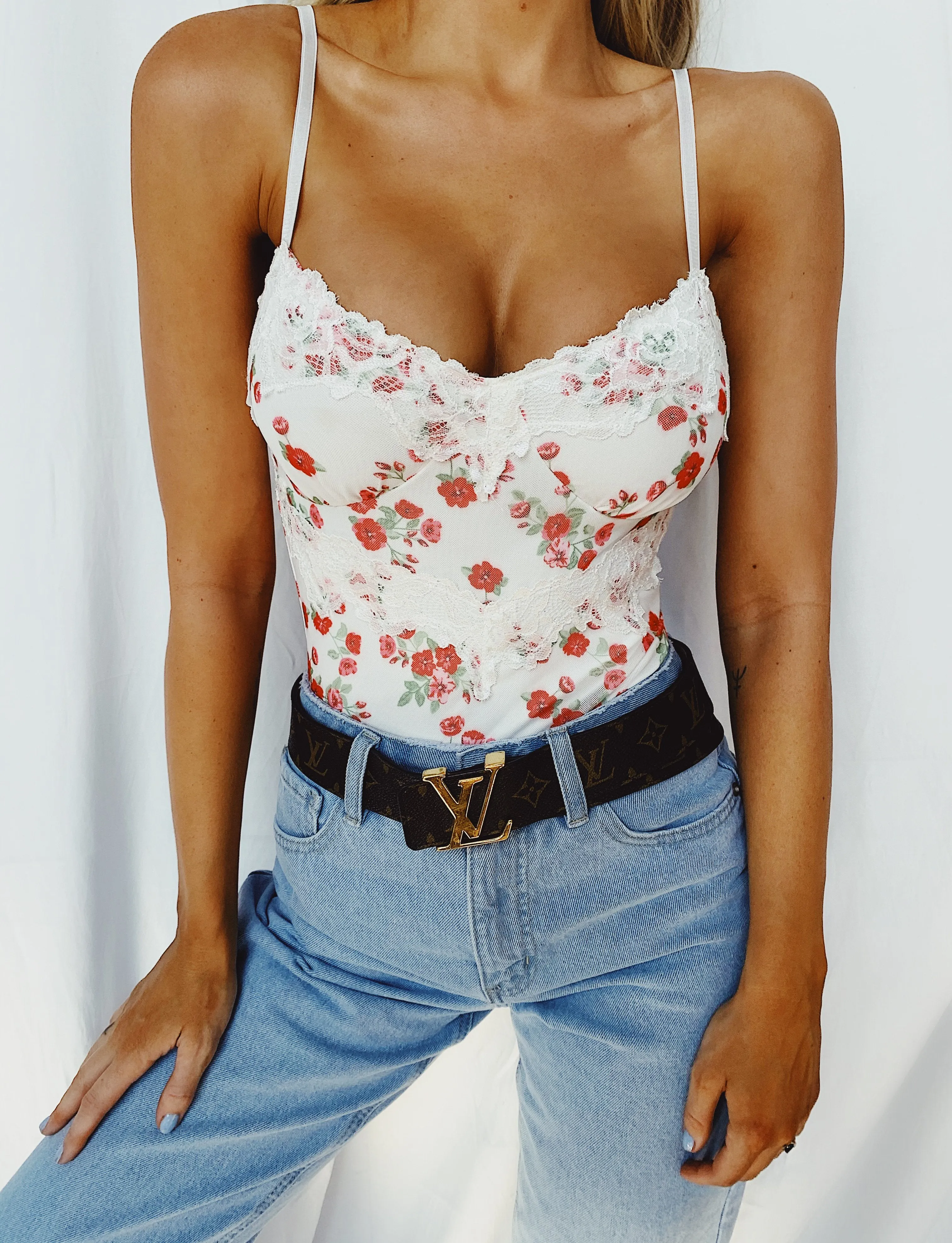 ROSELLE BODYSUIT - PINK