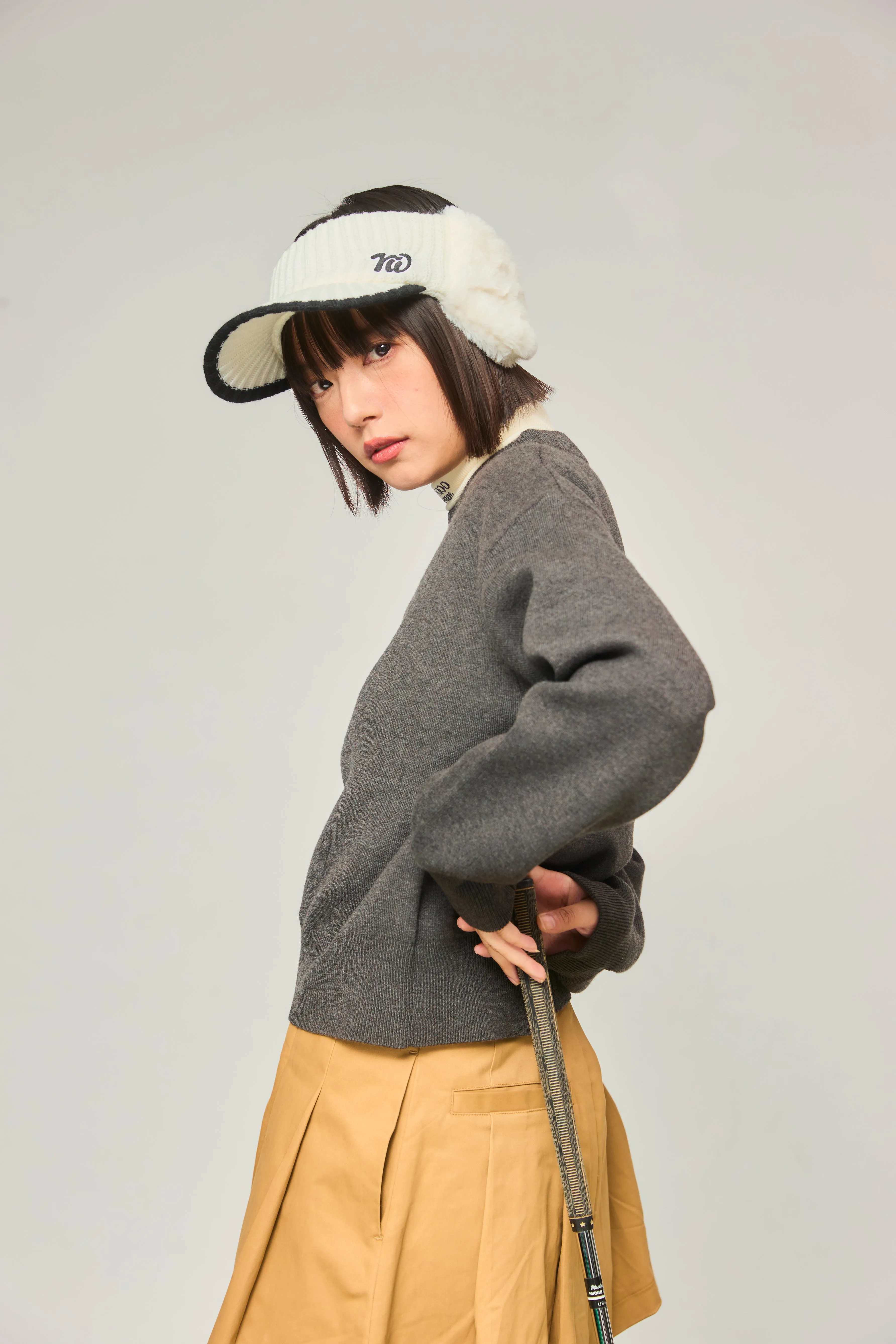 RW jacquard knit GRAY