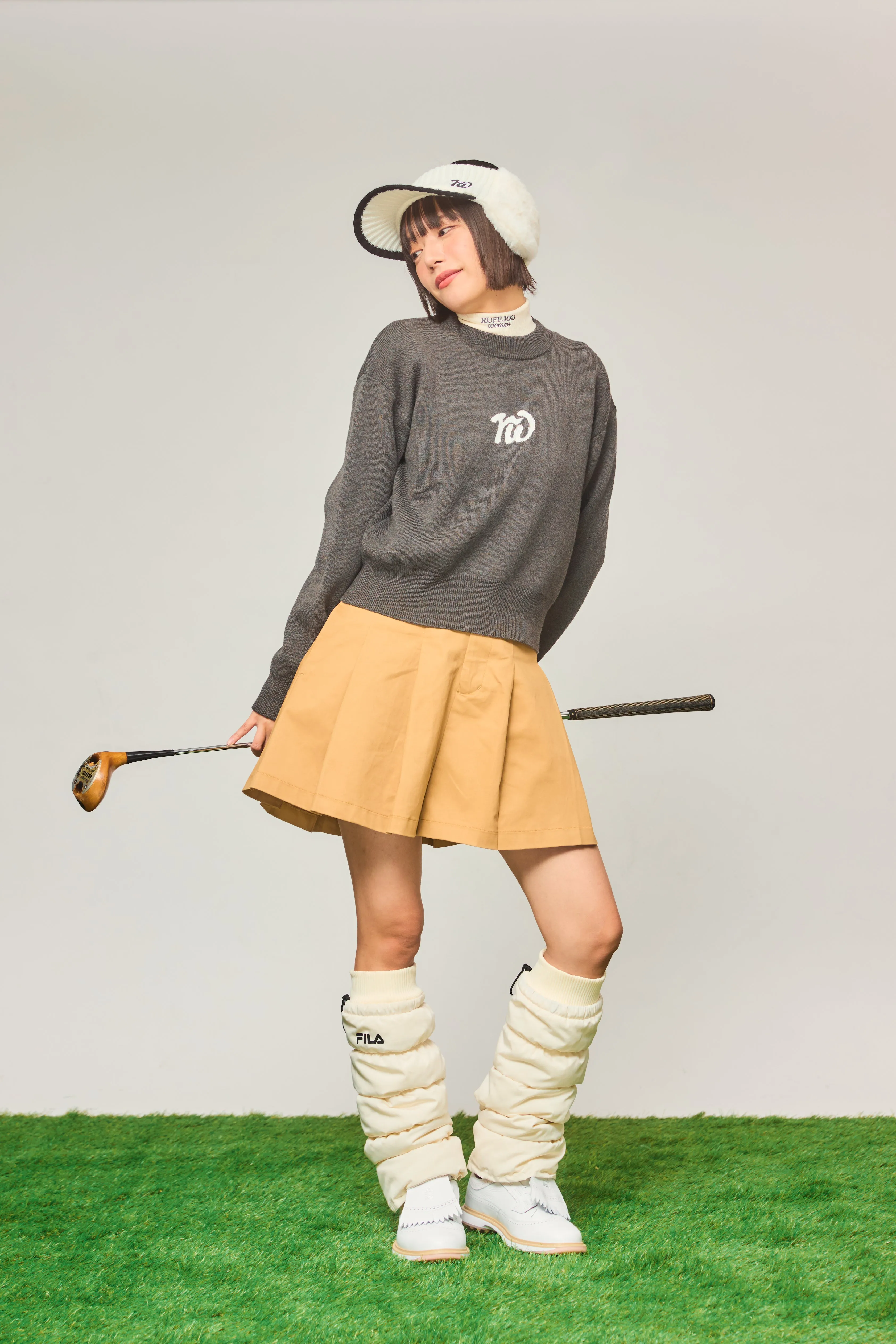 RW jacquard knit GRAY