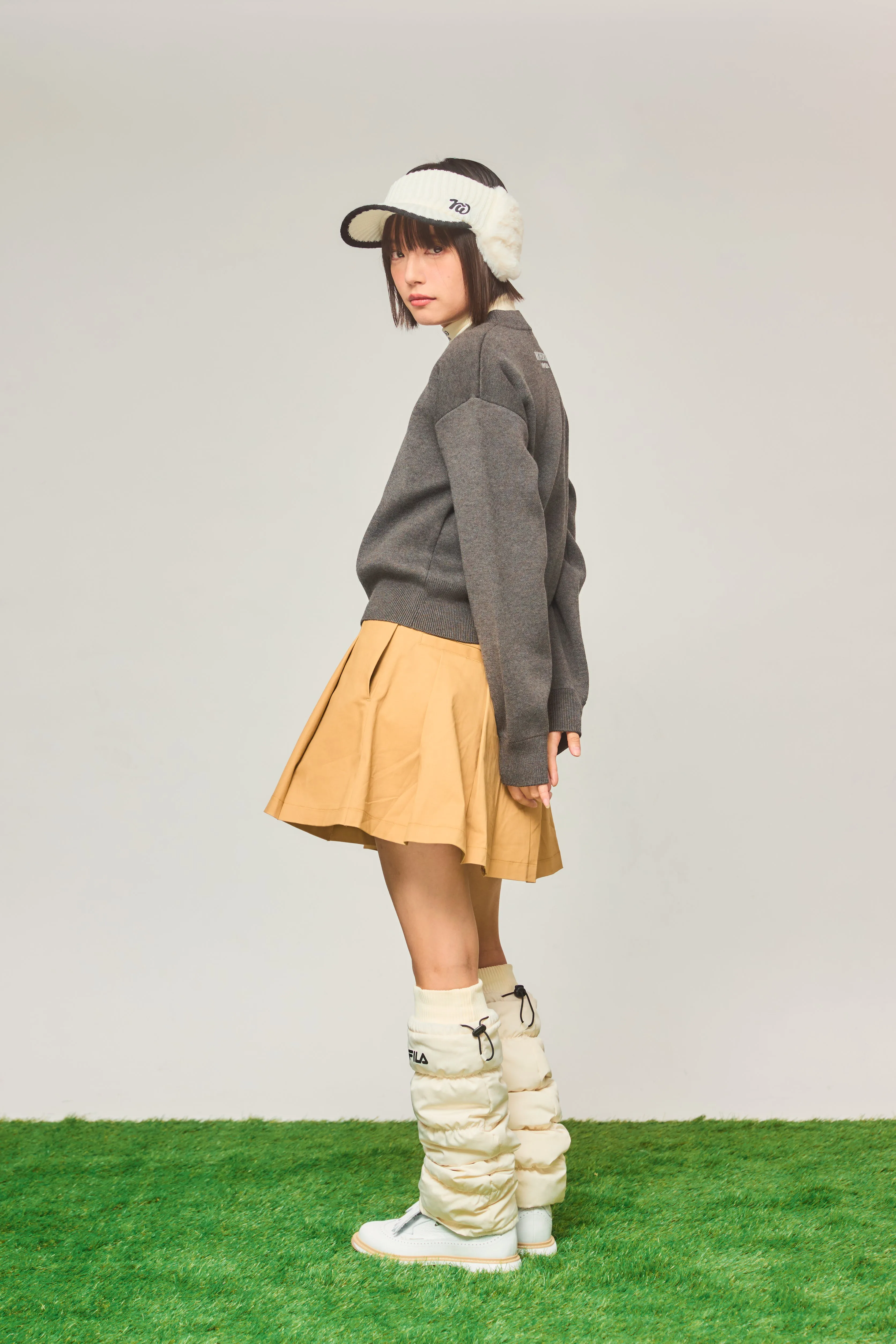 RW jacquard knit GRAY