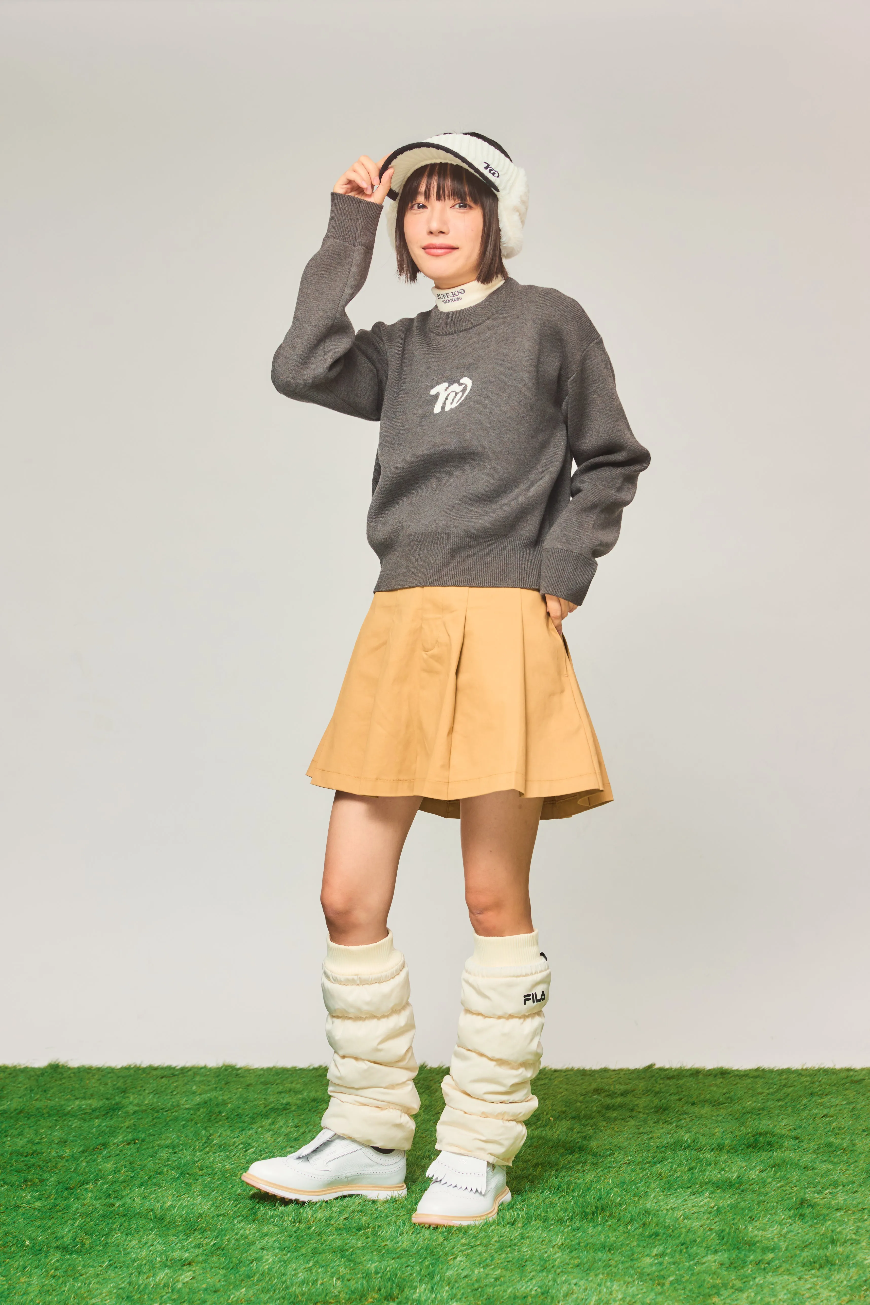 RW jacquard knit GRAY