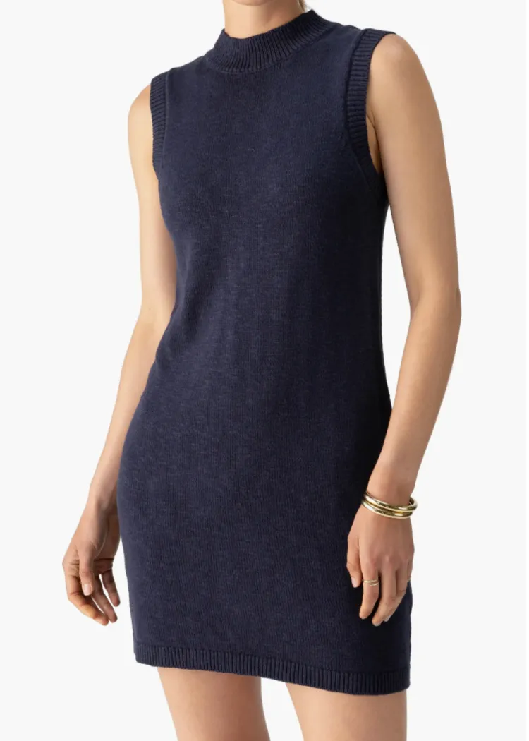 Sanctuary Life Is Easy Sweater Dress- Heritage Navy ***FINAL SALE***