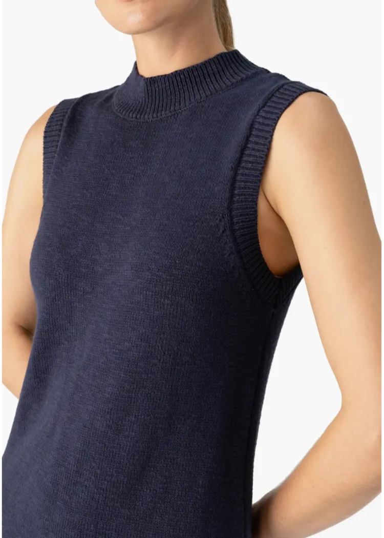 Sanctuary Life Is Easy Sweater Dress- Heritage Navy ***FINAL SALE***