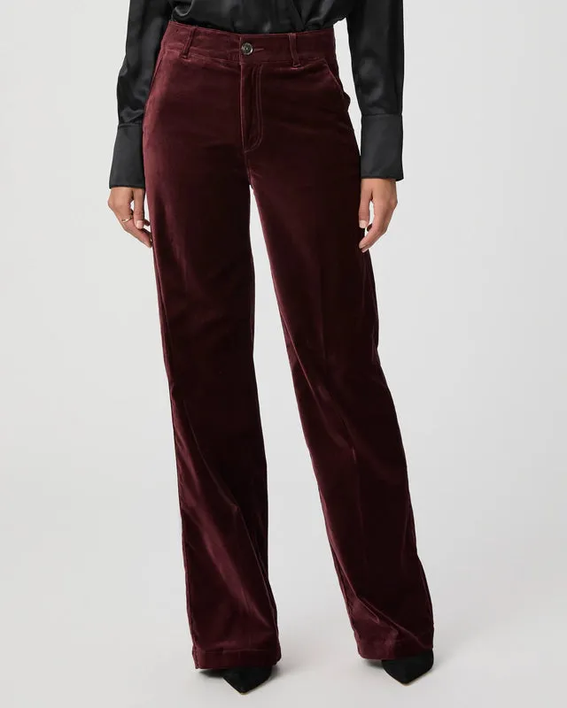 Sasha Trousers Dark Oxblood