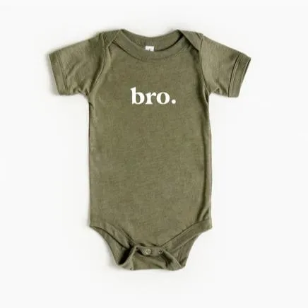 Saved by Grace Co. bro. Bodysuit (Military Green)