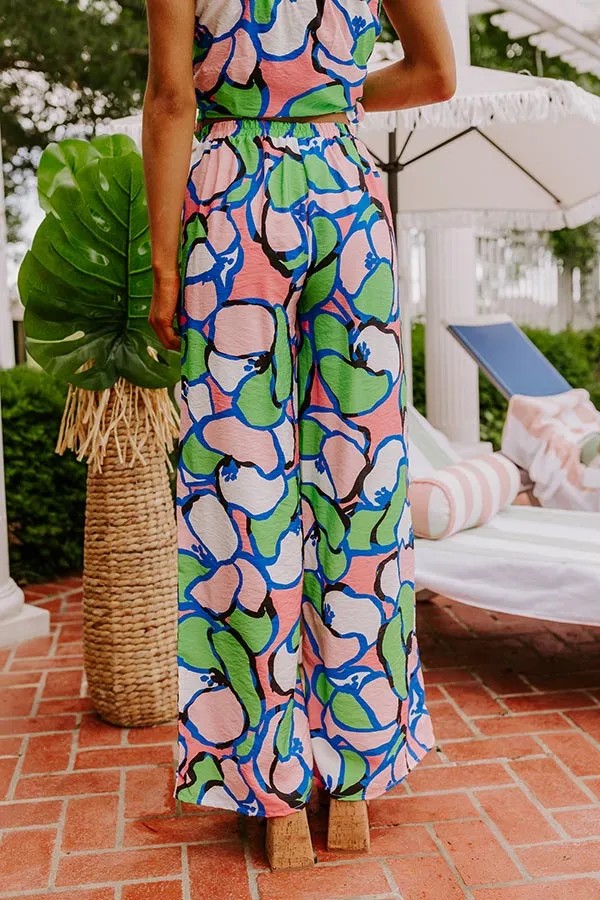 Set For Vacay High Waist Pants in Kelly Green