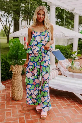 Set For Vacay High Waist Pants in Kelly Green