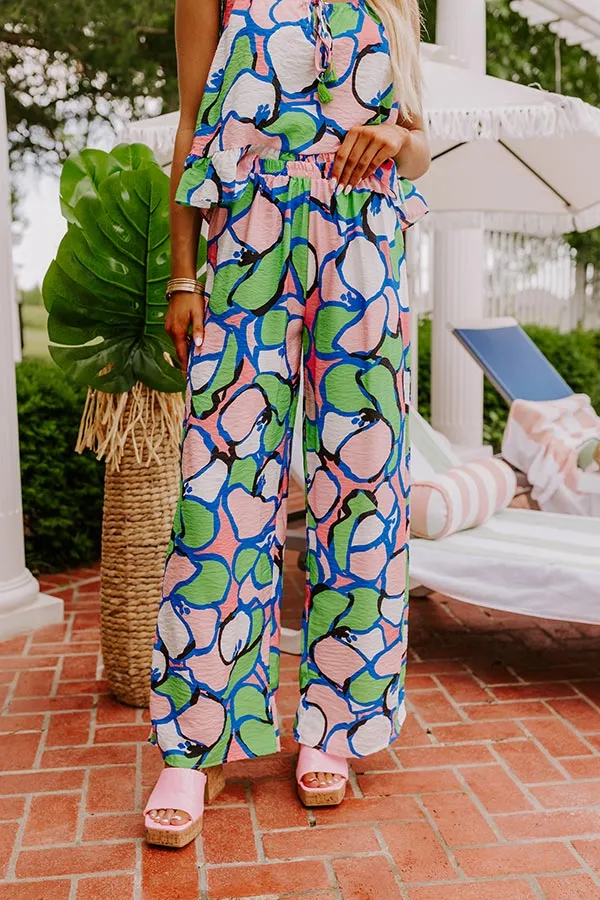 Set For Vacay High Waist Pants in Kelly Green