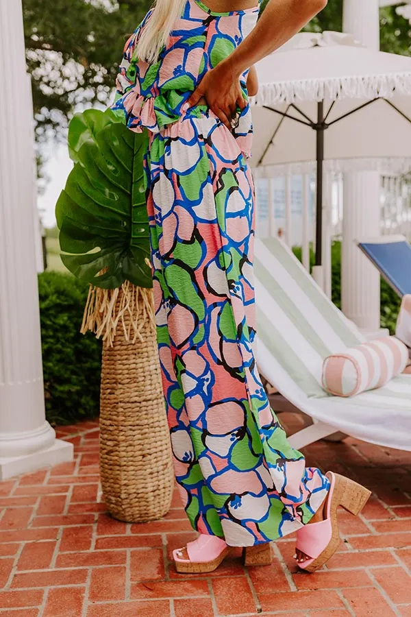 Set For Vacay High Waist Pants in Kelly Green