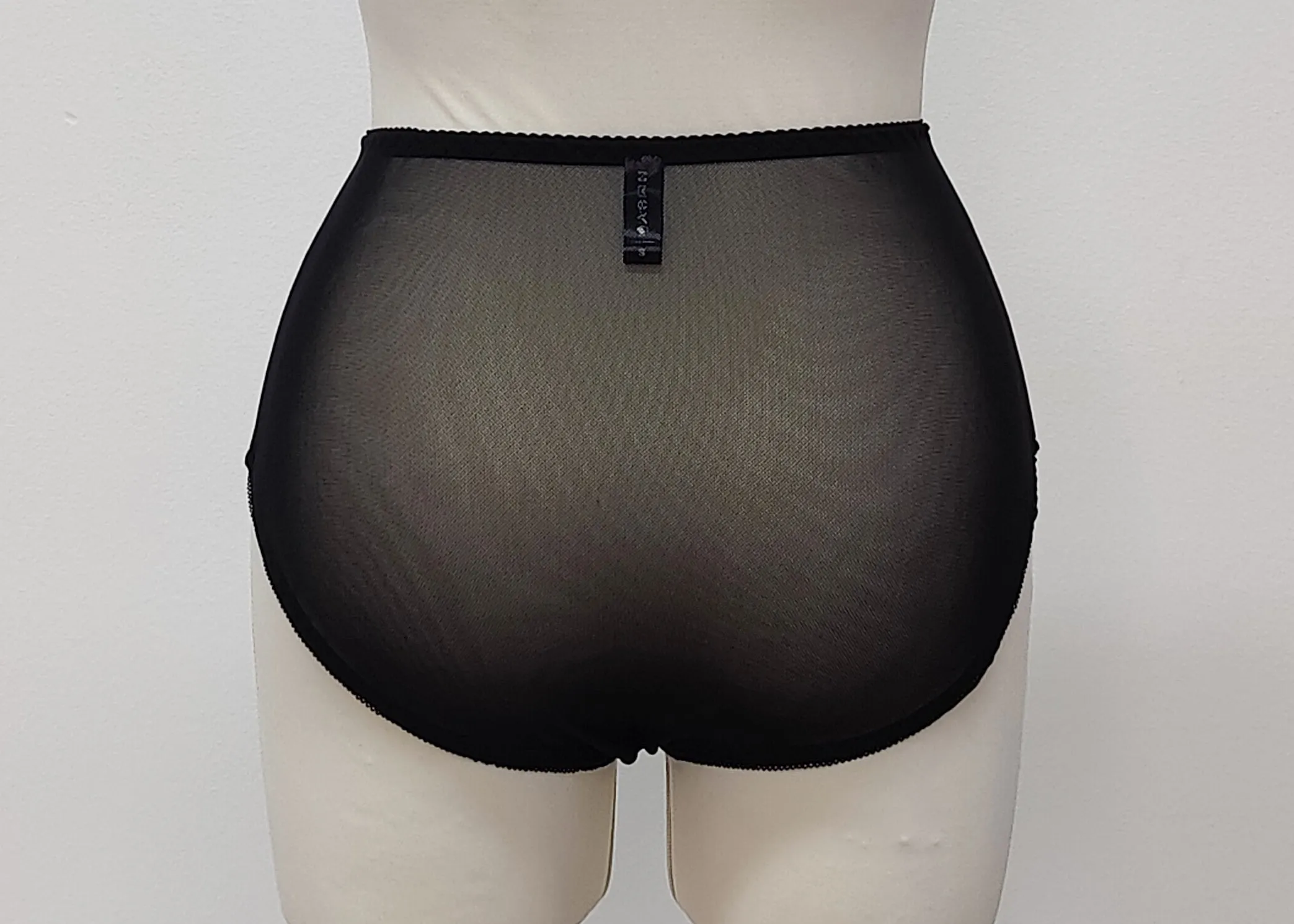 Sheer High Waist IRMA Panties in black or white