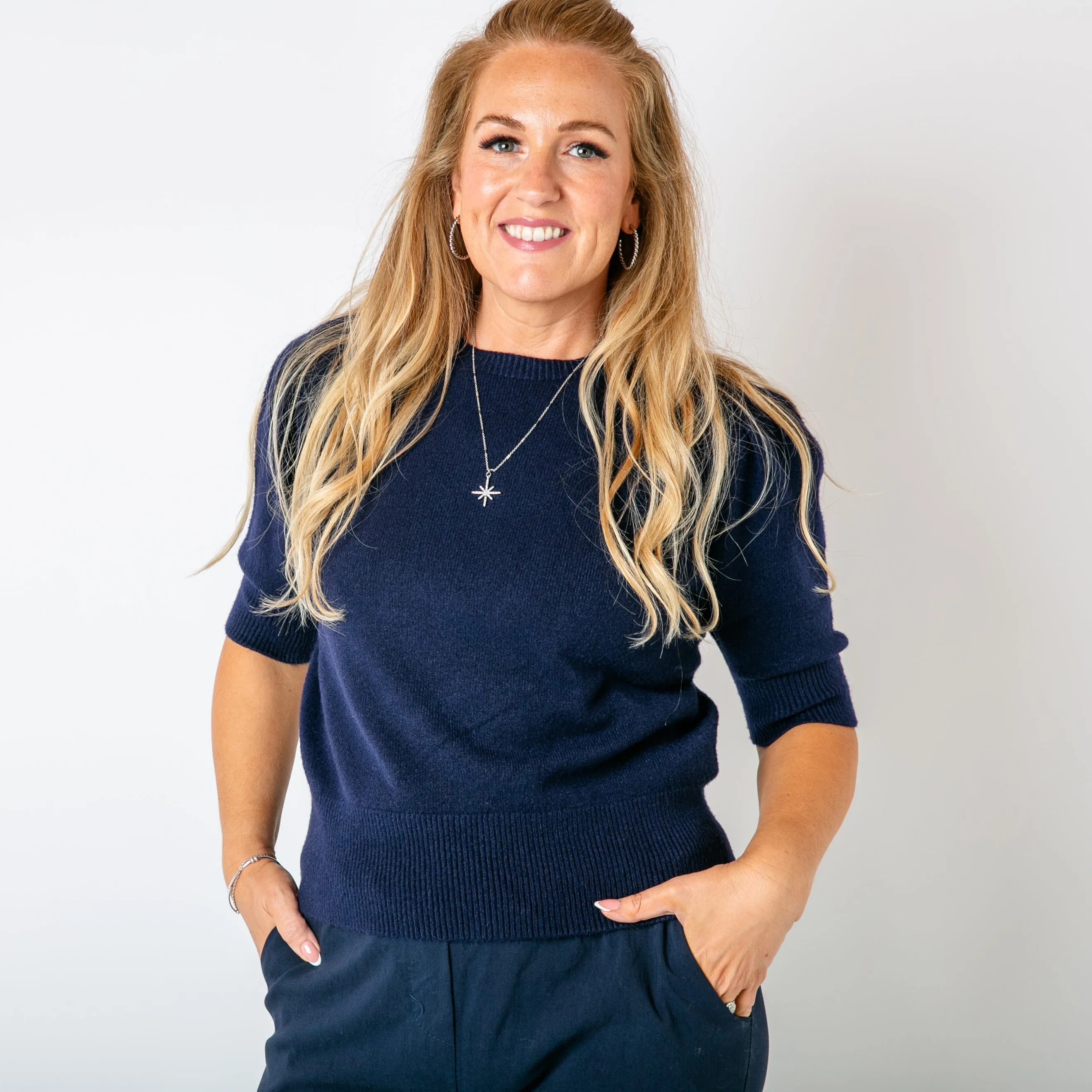 Short Puff Sleeve Jumper