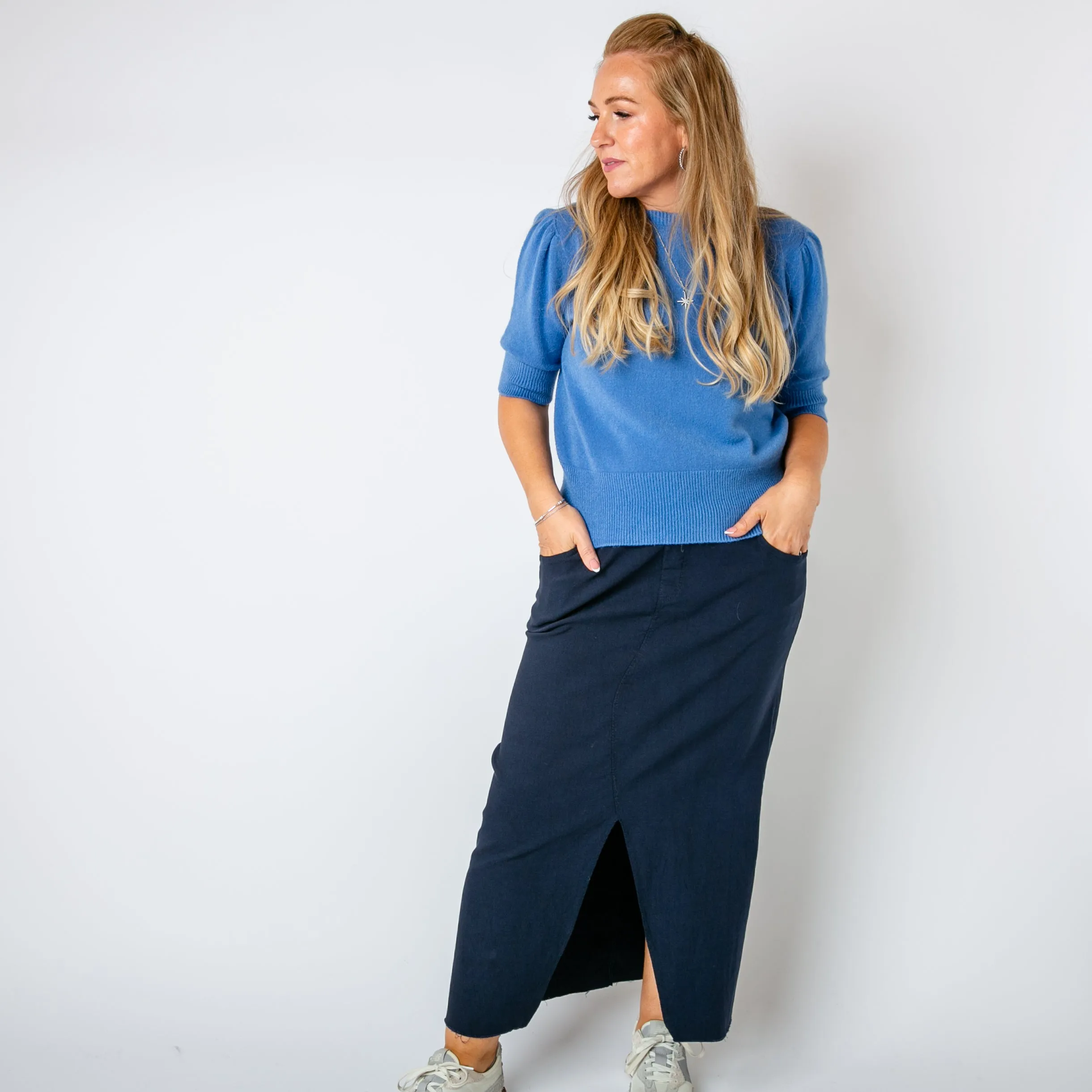 Short Puff Sleeve Jumper