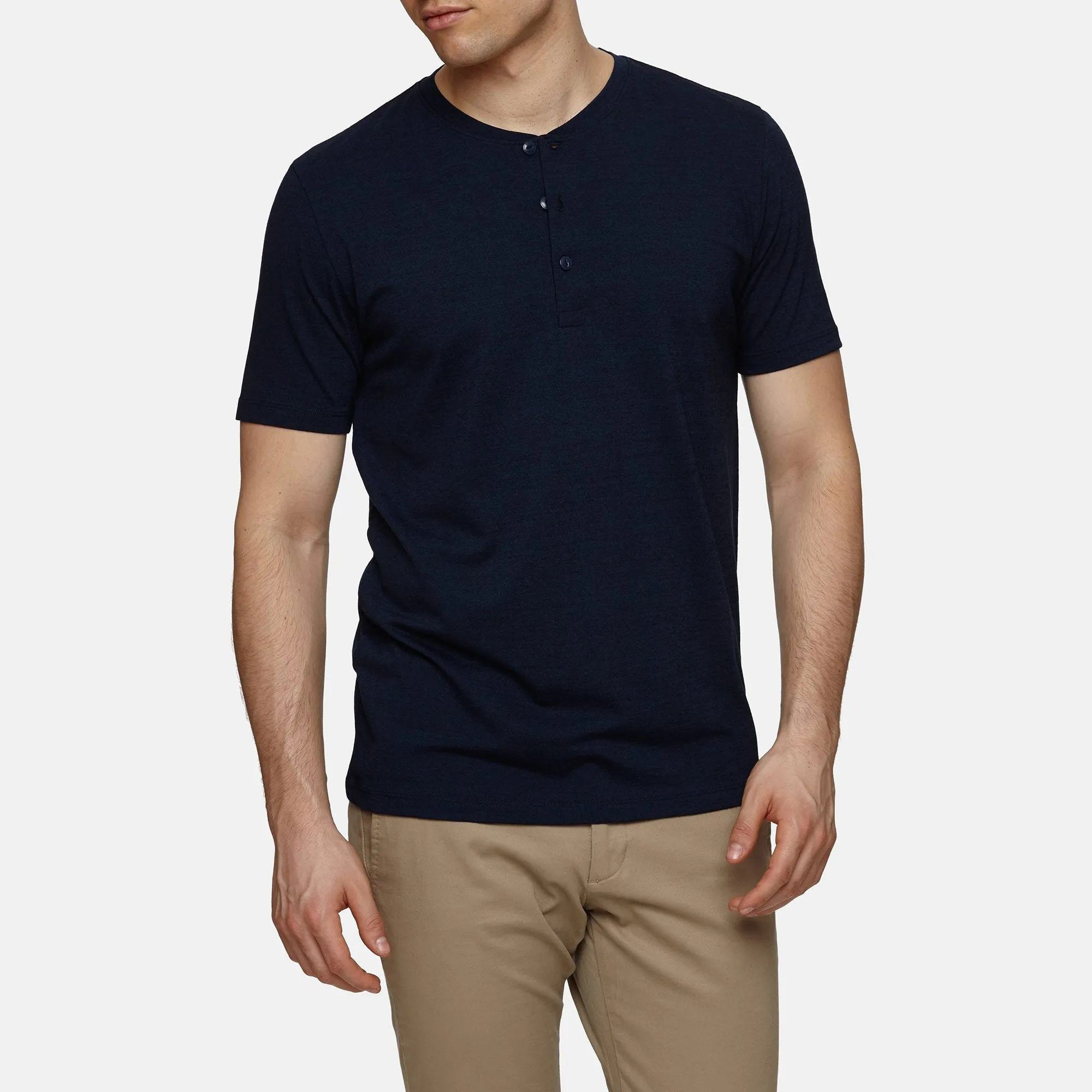Signature Short Sleeve Henley