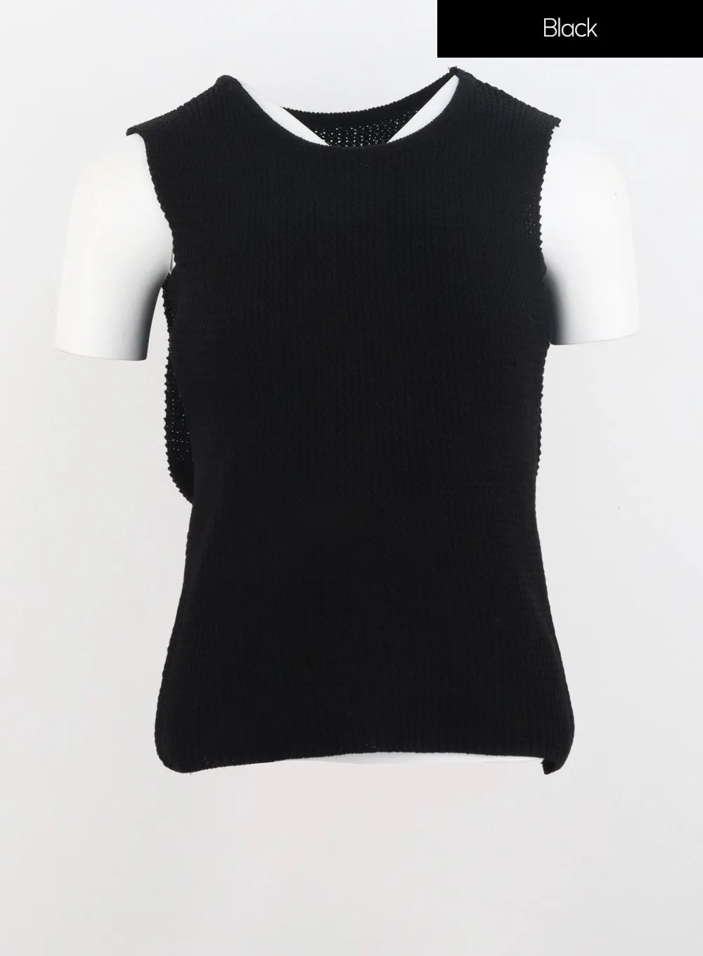 Sleeveless Knit Top IU329