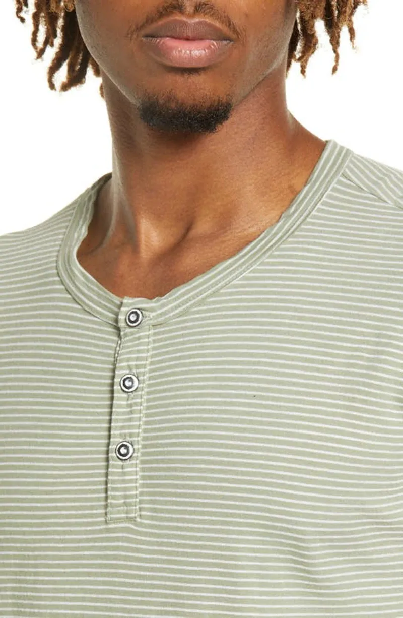Sol Angeles Stripe Cactus Henley