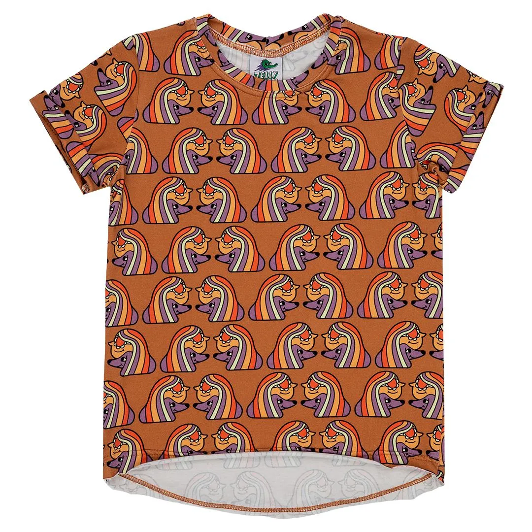 Soulmates Short Sleeve Shirt - Brown
