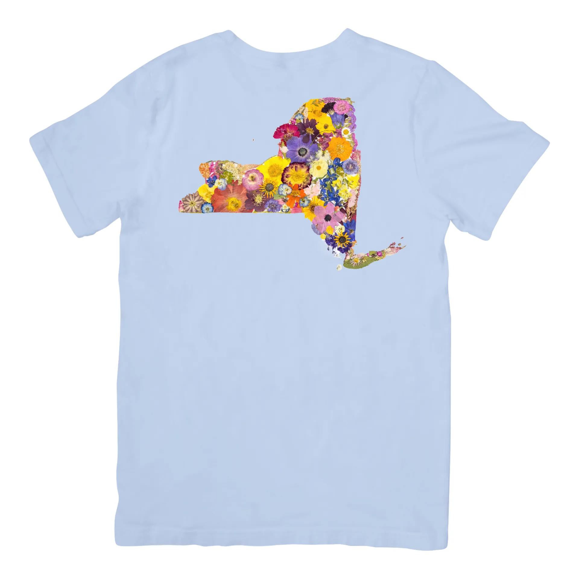 State Themed Comfort Colors Tshirt - "Where I Bloom" Collection
