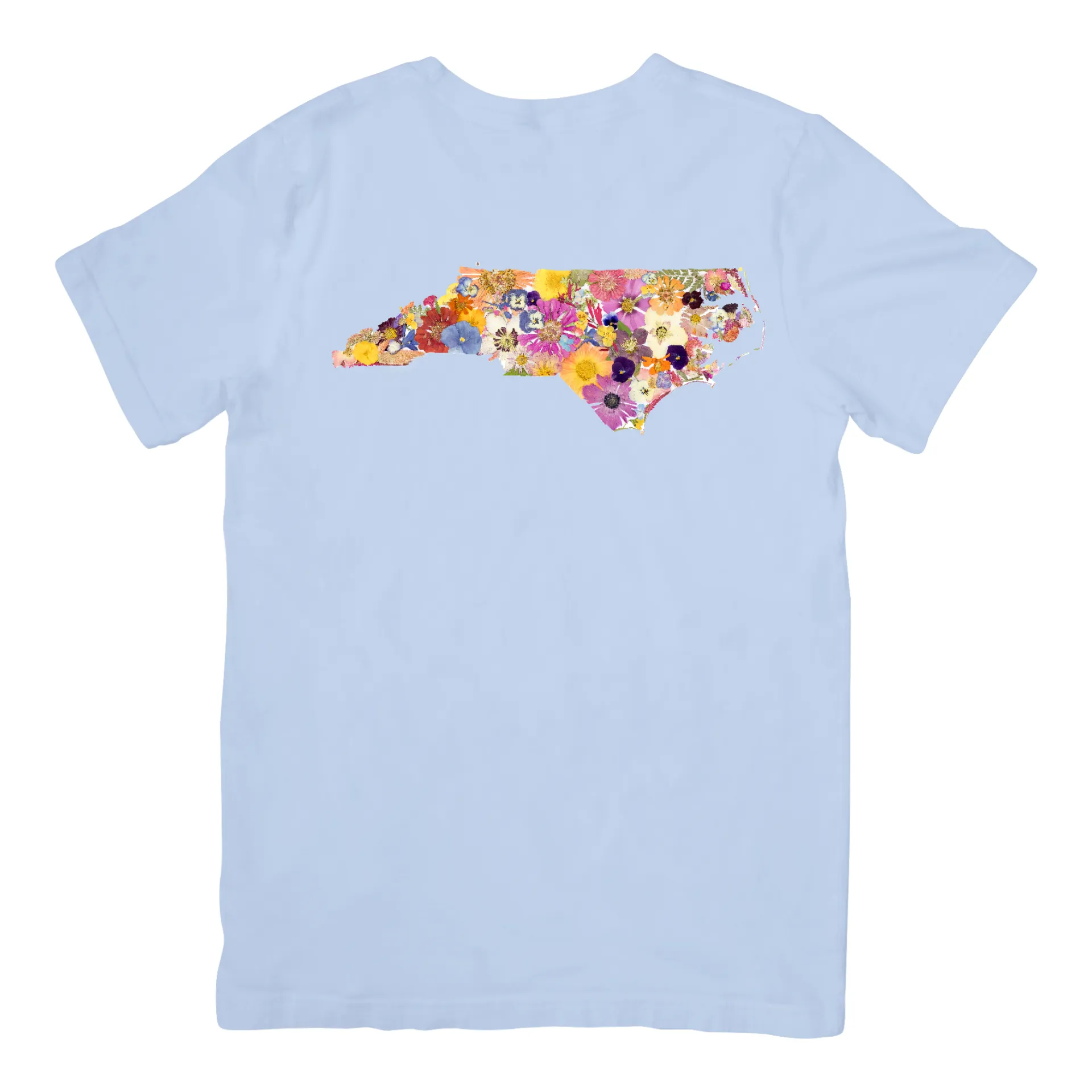 State Themed Comfort Colors Tshirt - "Where I Bloom" Collection